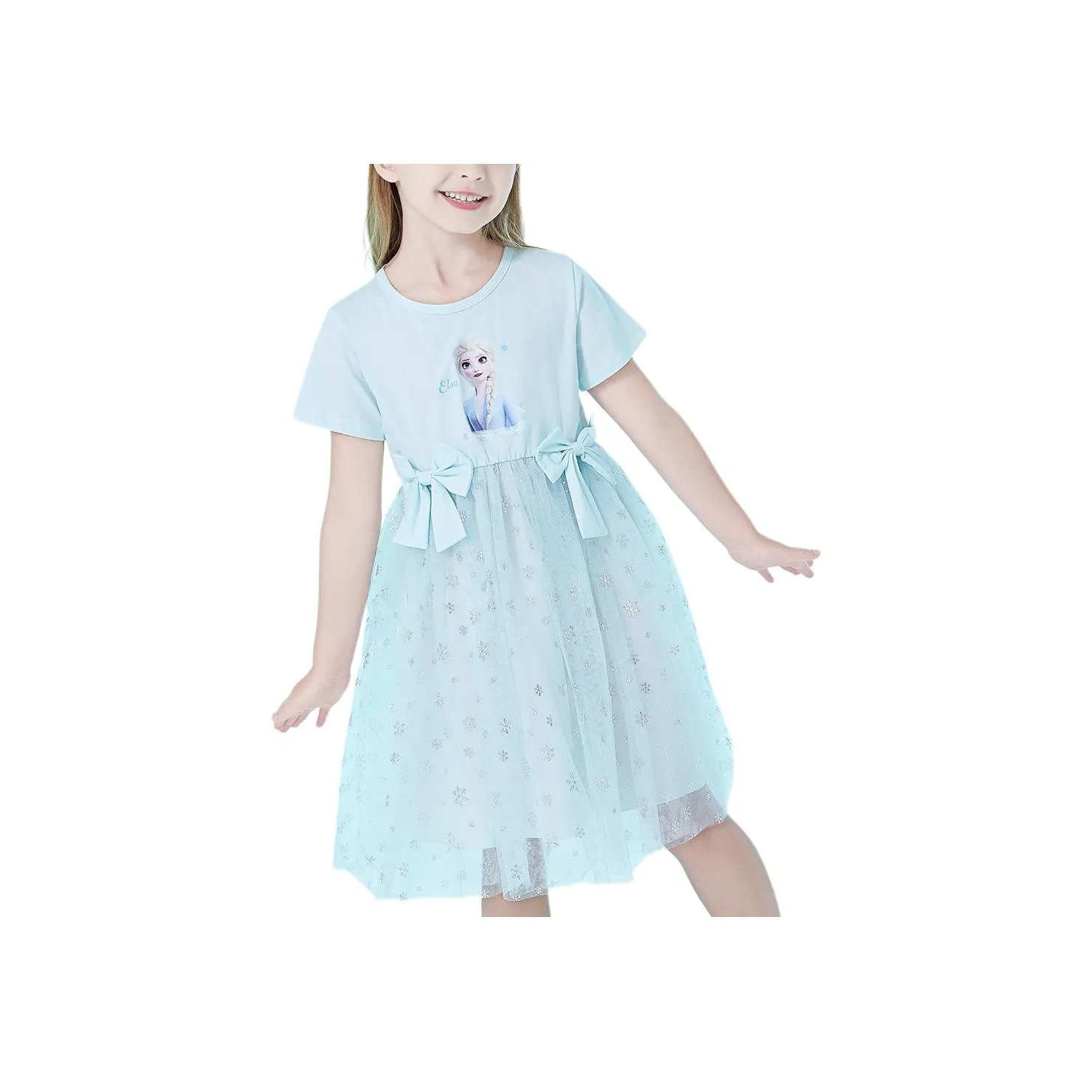 Disney Children's Платье Frozen Collection Синий для детей 3-7 лет