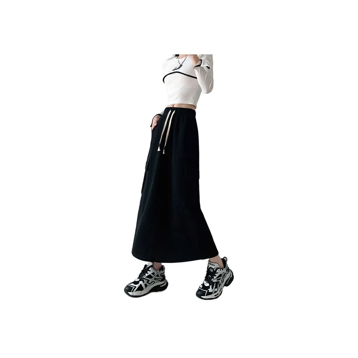 9c Collective Повседневный Длинный Юбка Женская