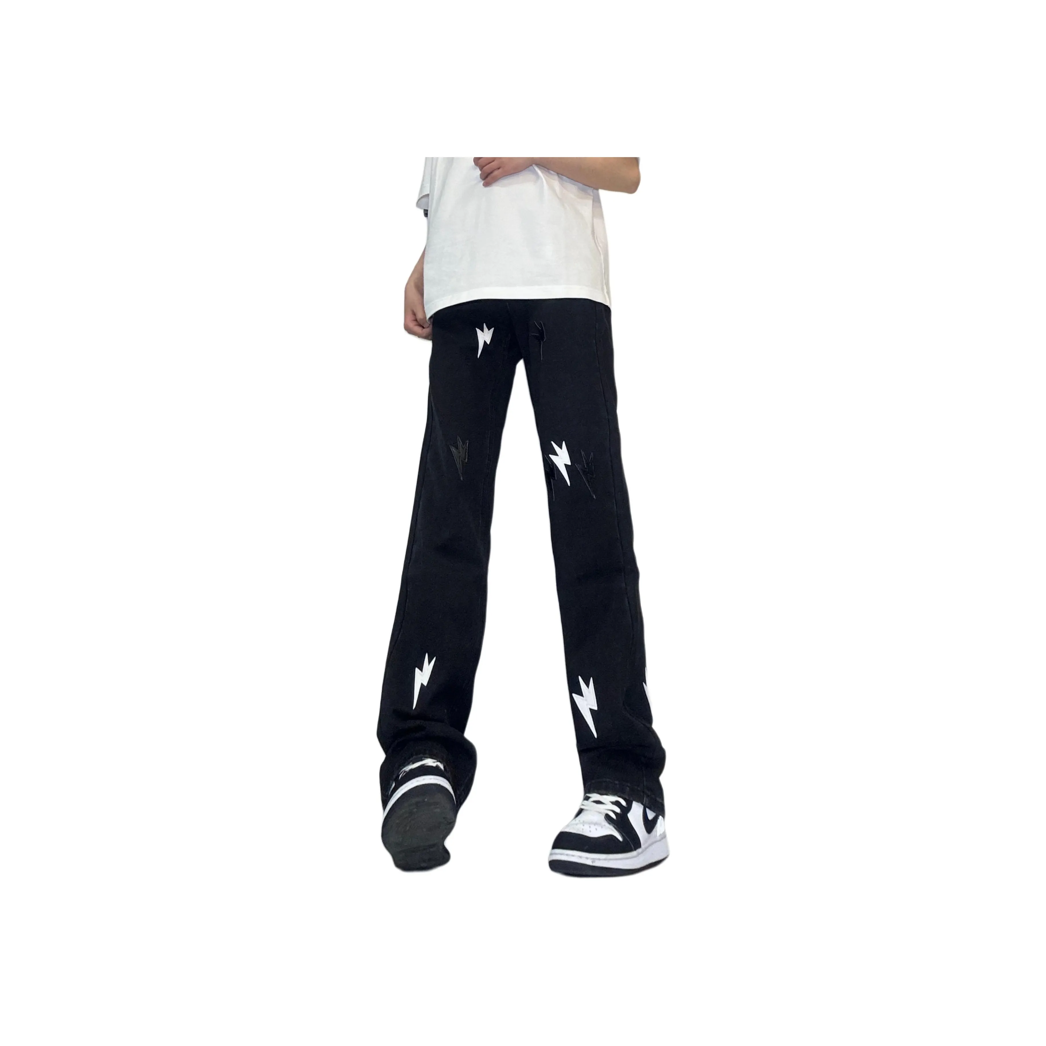 Menglaini Jeans Unisex