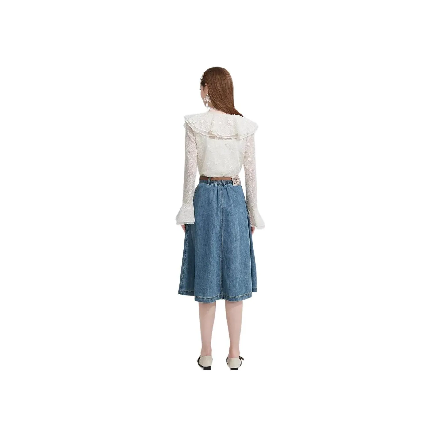 AIVEI Shirts Women's Beige