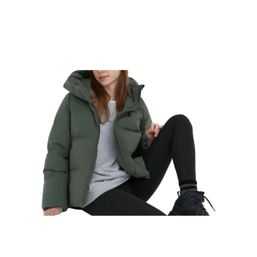 UNIQLO Down Jackets Women's Pine Green