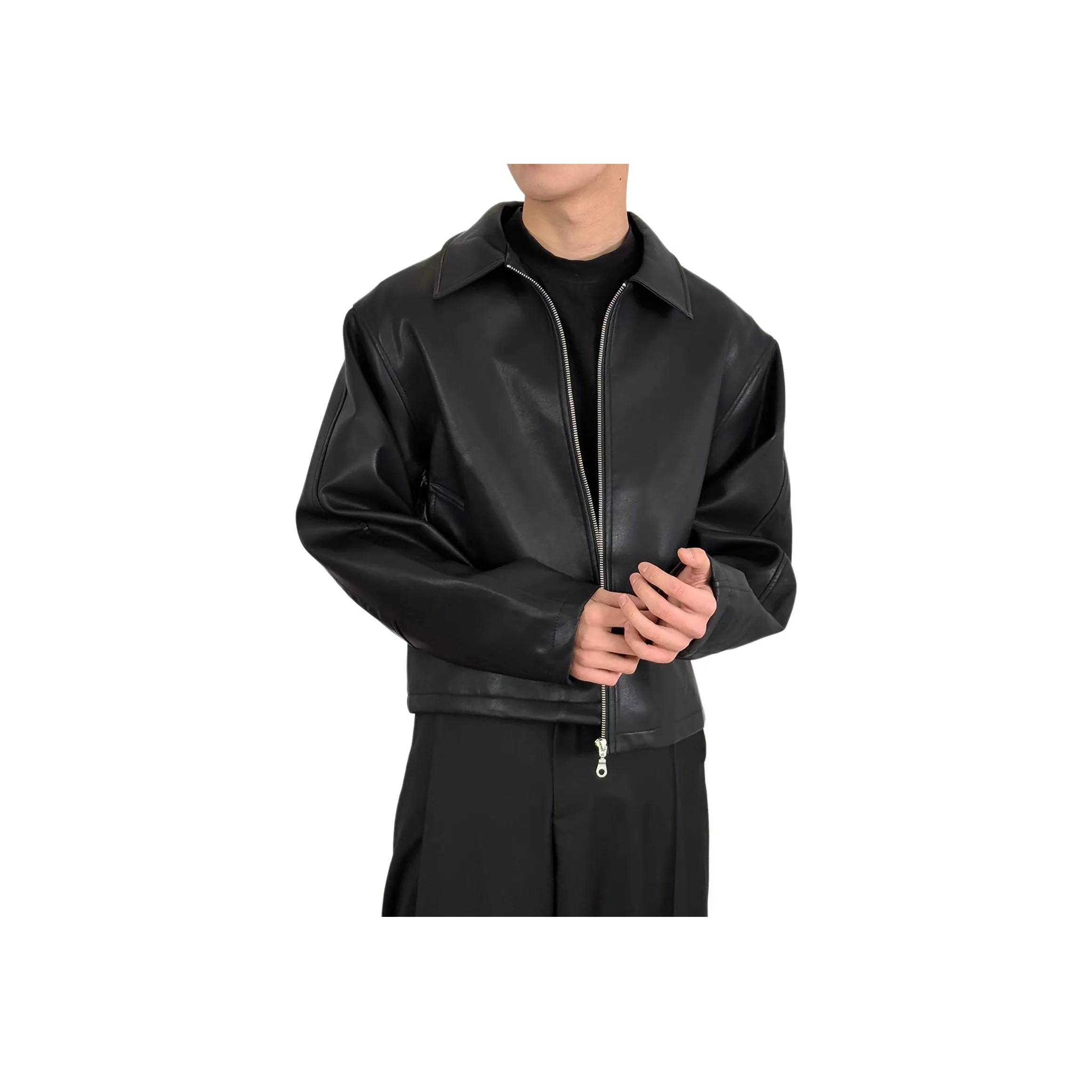 Pirkadat Leather Jackets Unisex Black