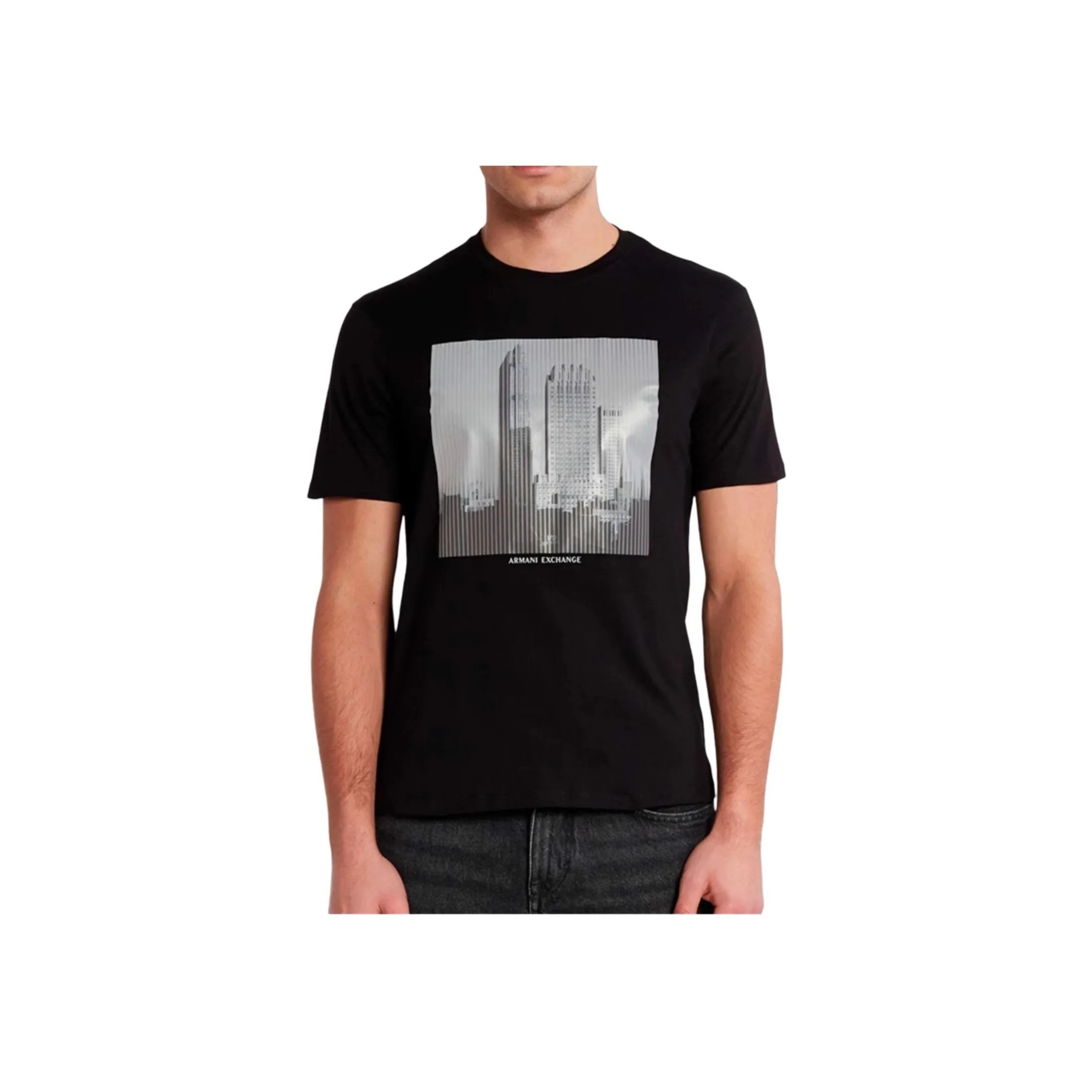 EMPORIO ARMANI SS24 T Shirt Men's Black
