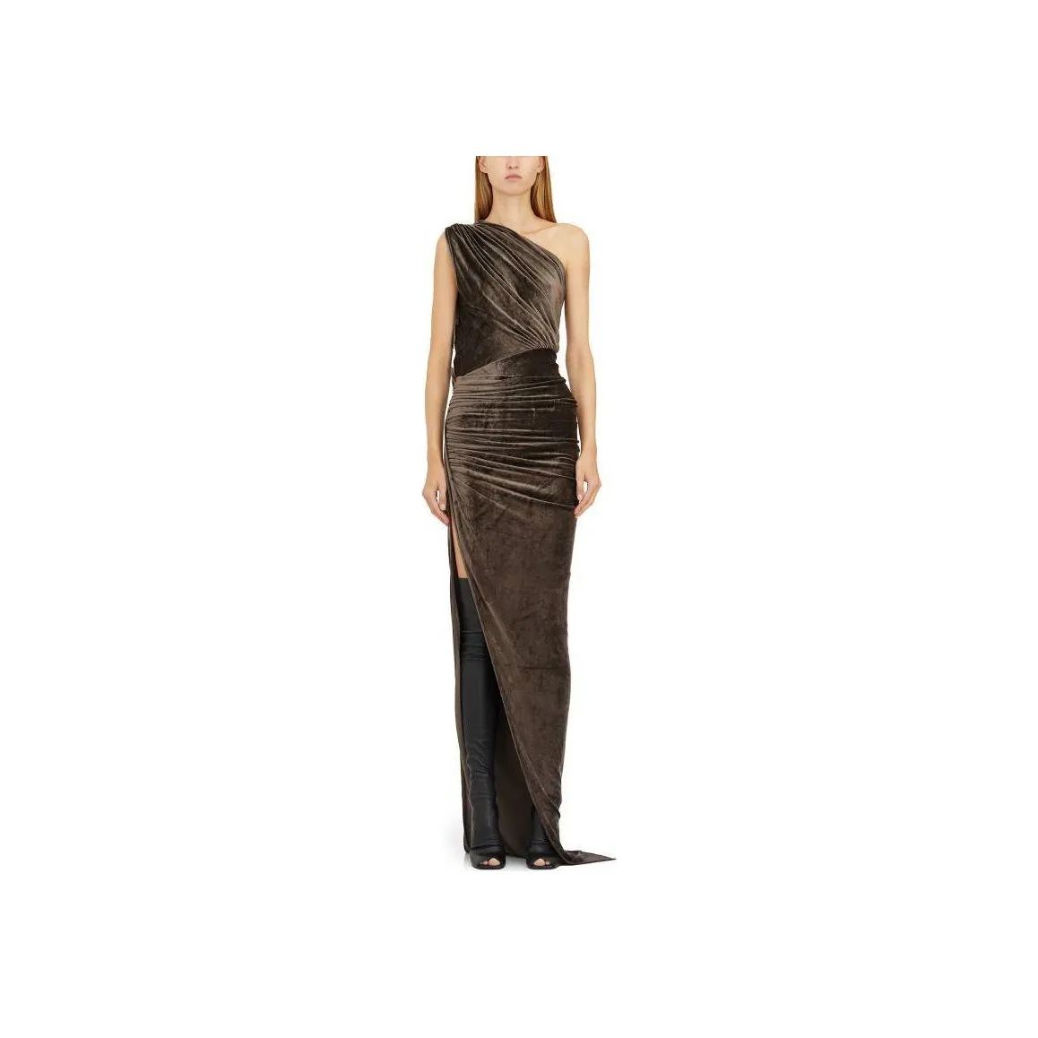 RICK OWENS/RO Sleeveless Dress Women's Taupe