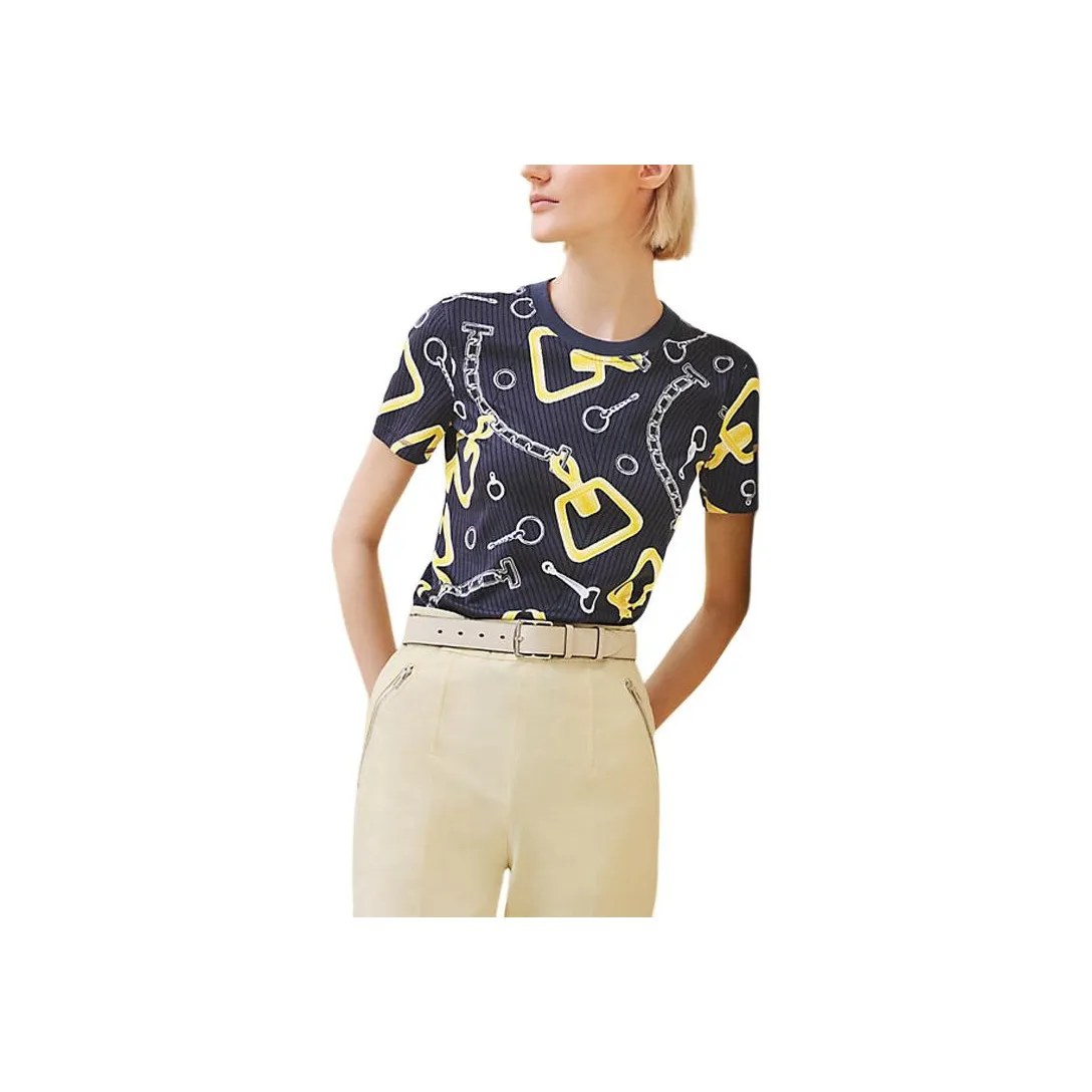 HERMES T Shirts Women's Violet