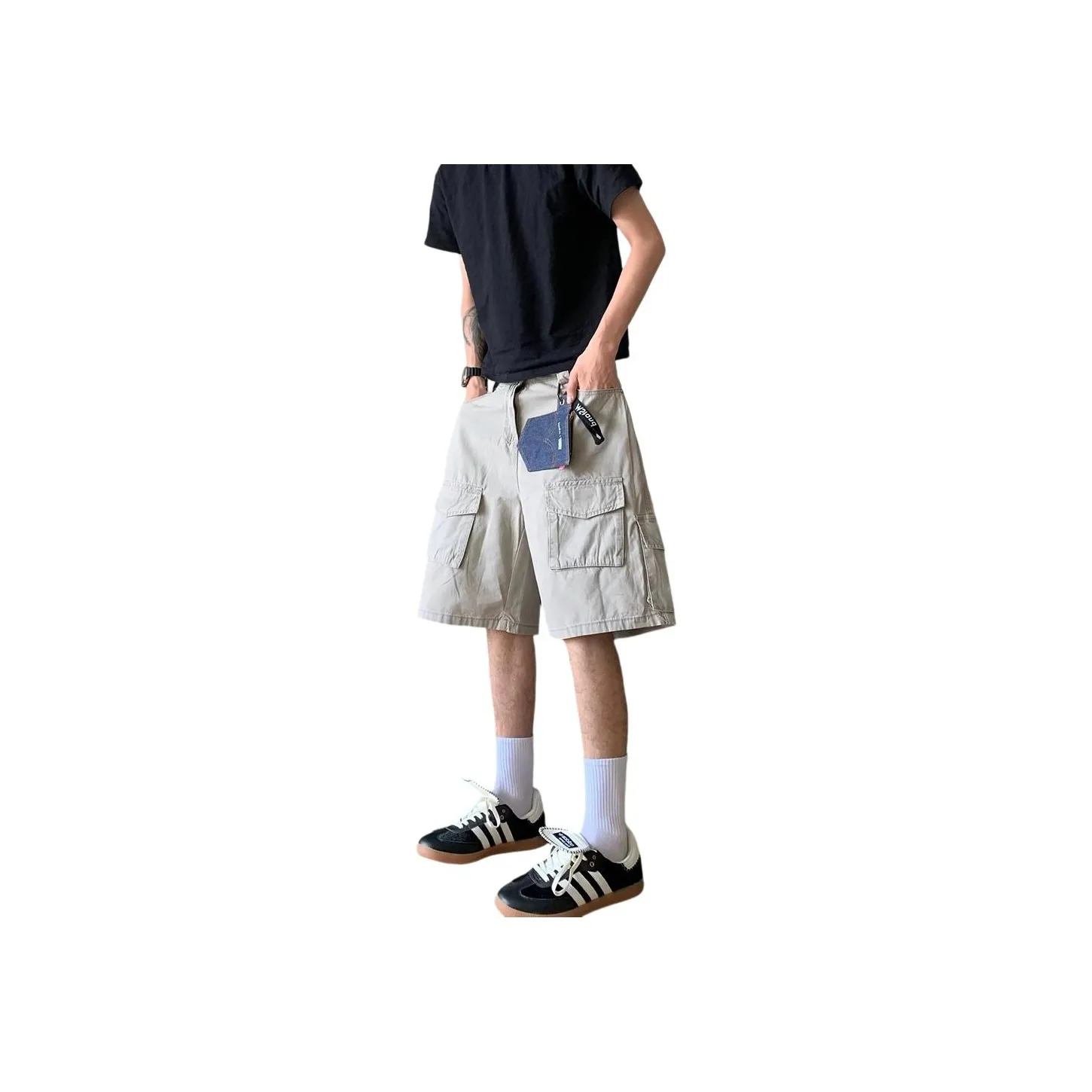 Weles Casual Shorts Unisex Khaki