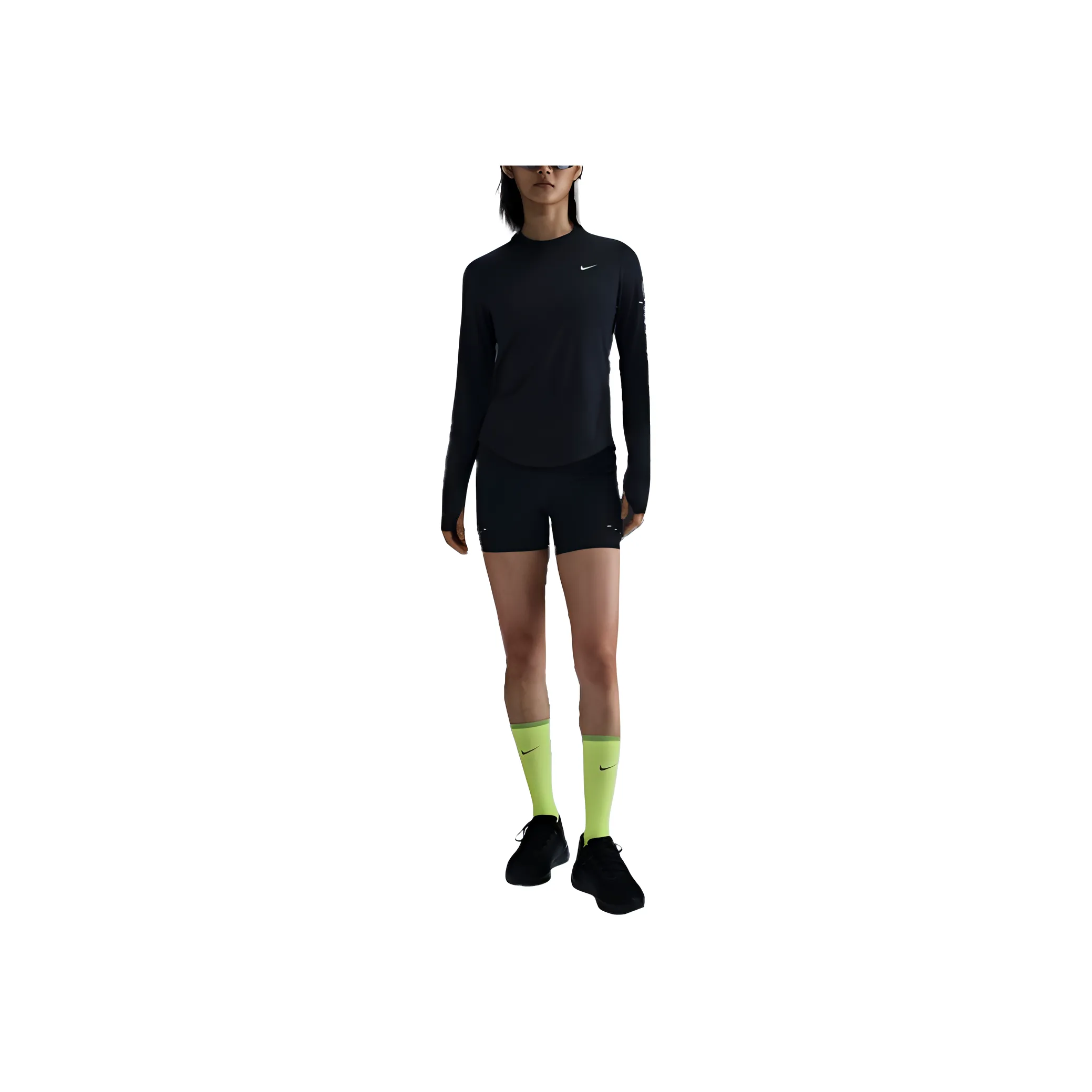 Nike Swift Women's Dri FIT Uv Long Sleeve Crew Neck Running Top