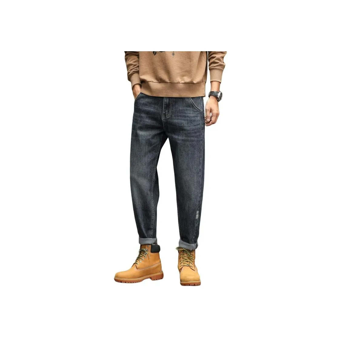 Tonlion Jeans Unisex Blue