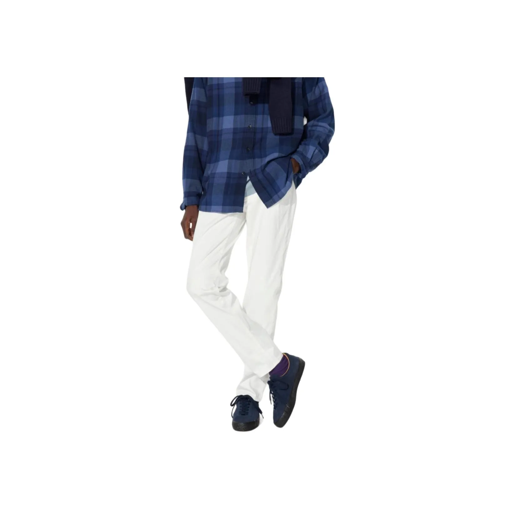 UNIQLO Casual Pants Men's White