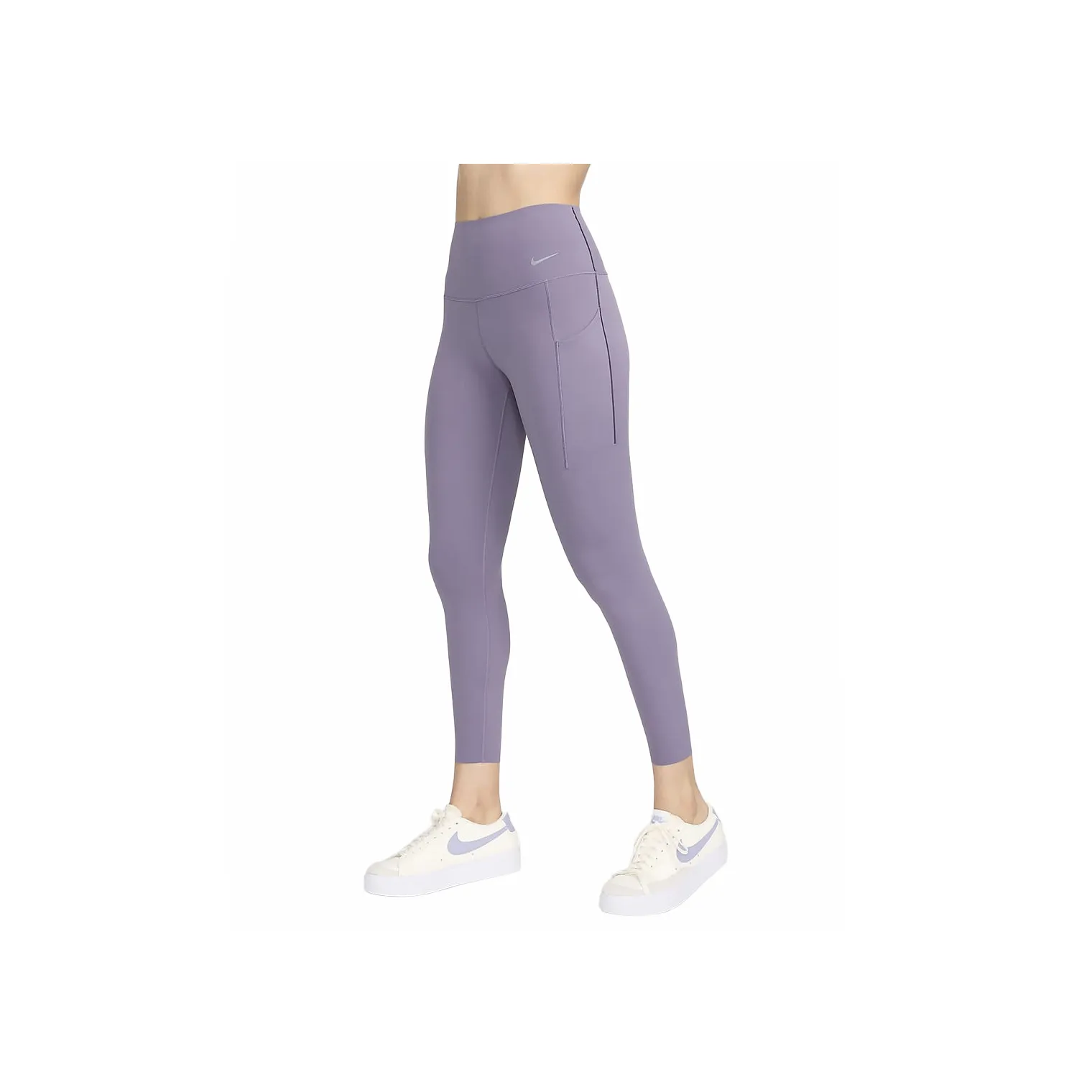 New Balance Women's Medium Support High Waisted 7/8 Sports Pants Women's Purple