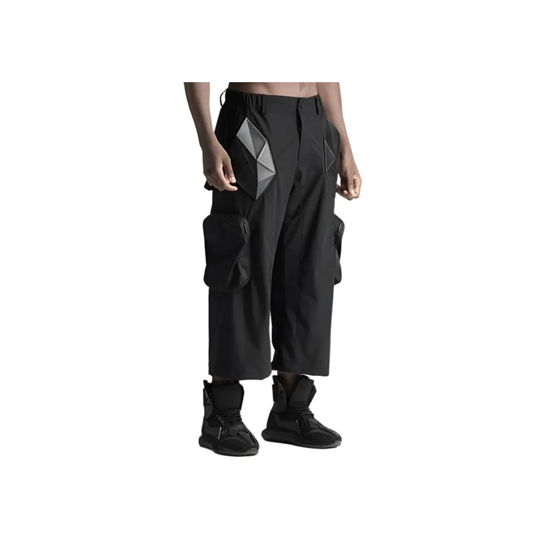 NORVINCY Outdoor Breathable Solid Color Lightweight Cargo Pants Unisex