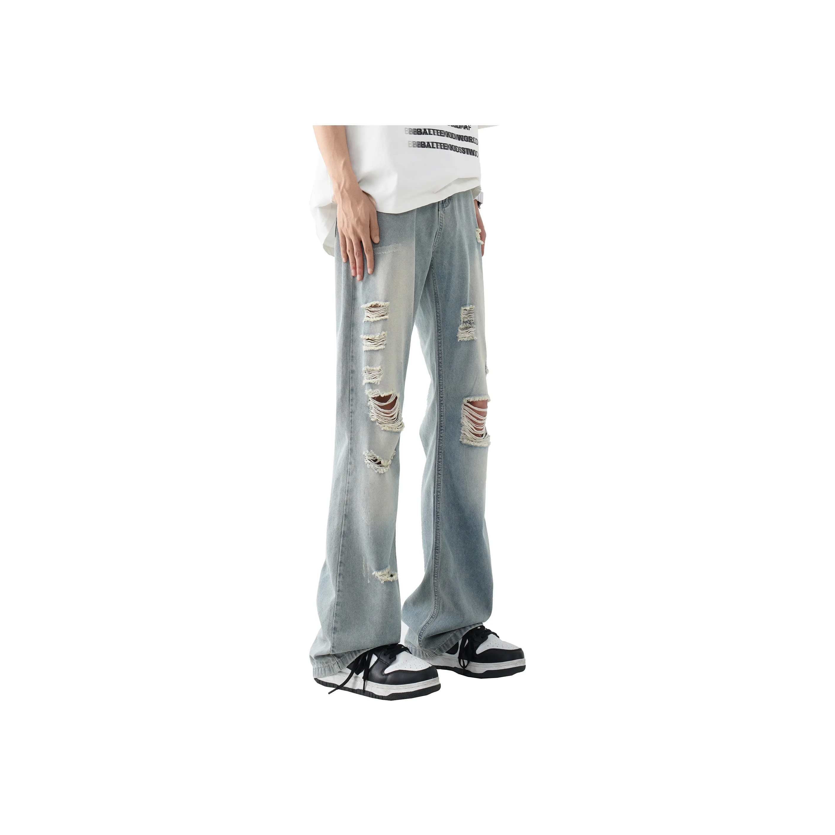 LA'T.WEEKEND Jeans Unisex Light Blue