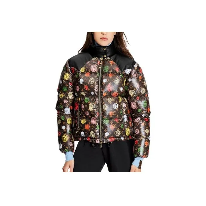 LOUIS VUITTON FW22 Down Jacket Women's Brown
