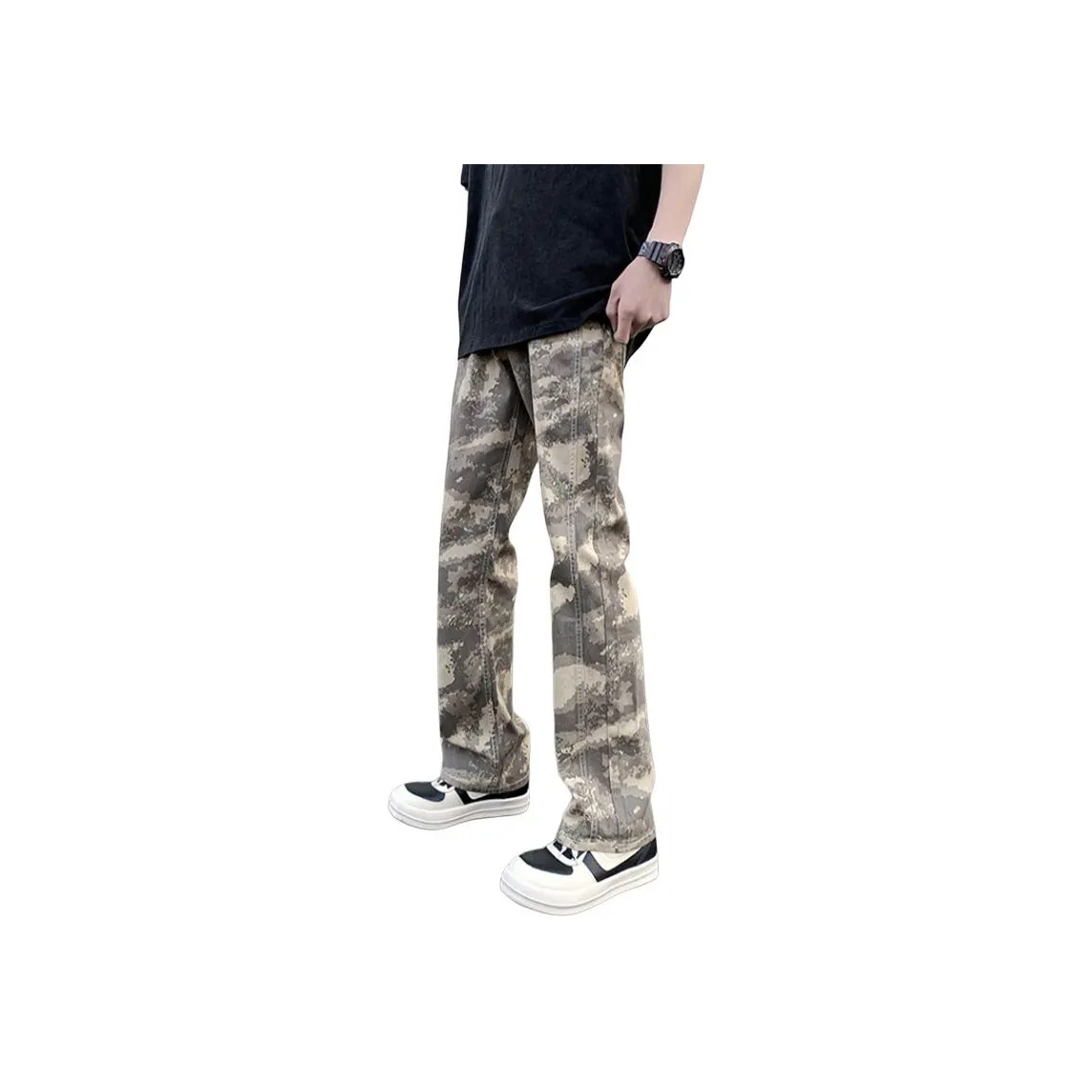 FOREVER 21 Jeans Unisex Desert Camouflage