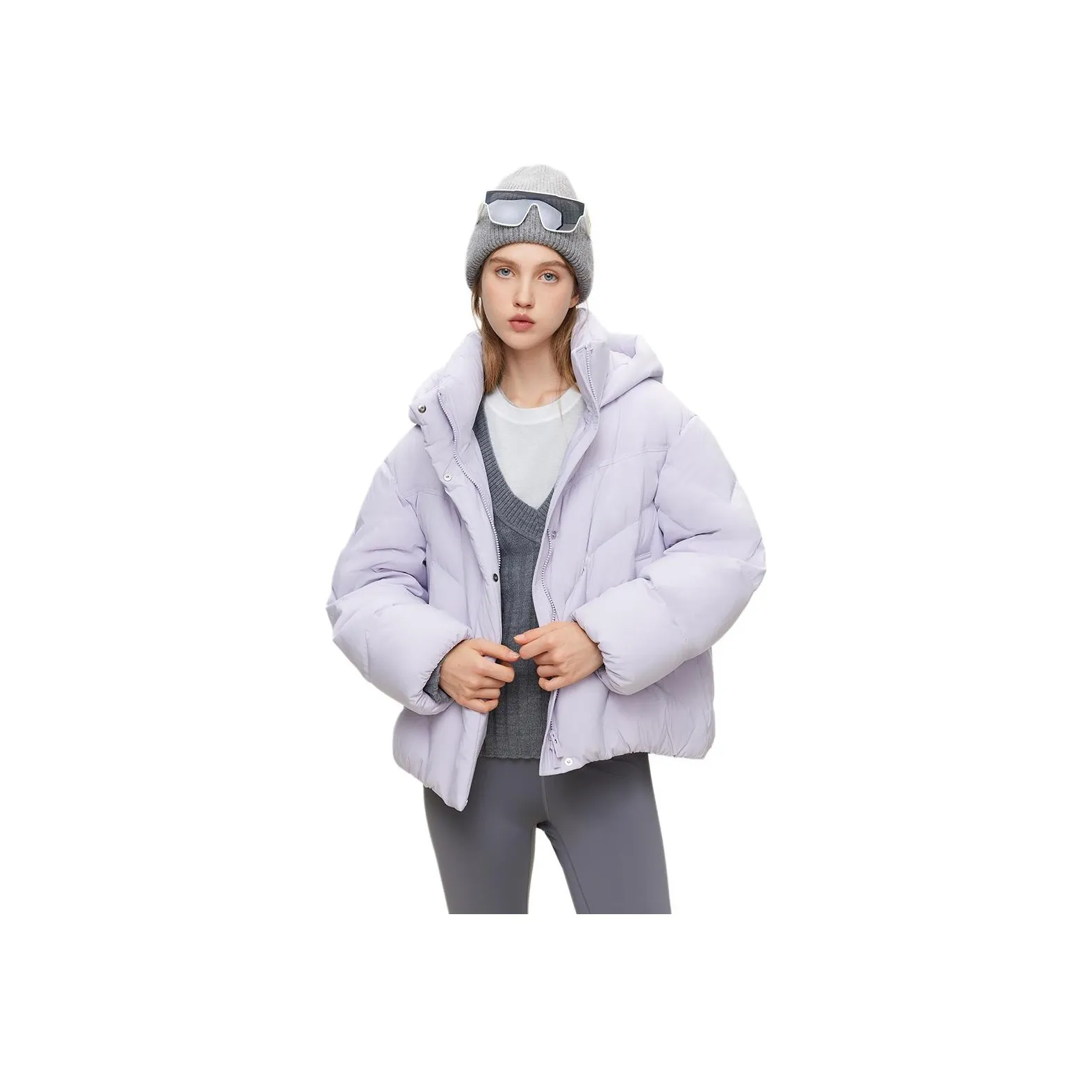 ONLY Down Jacket Women's Thistle Purple