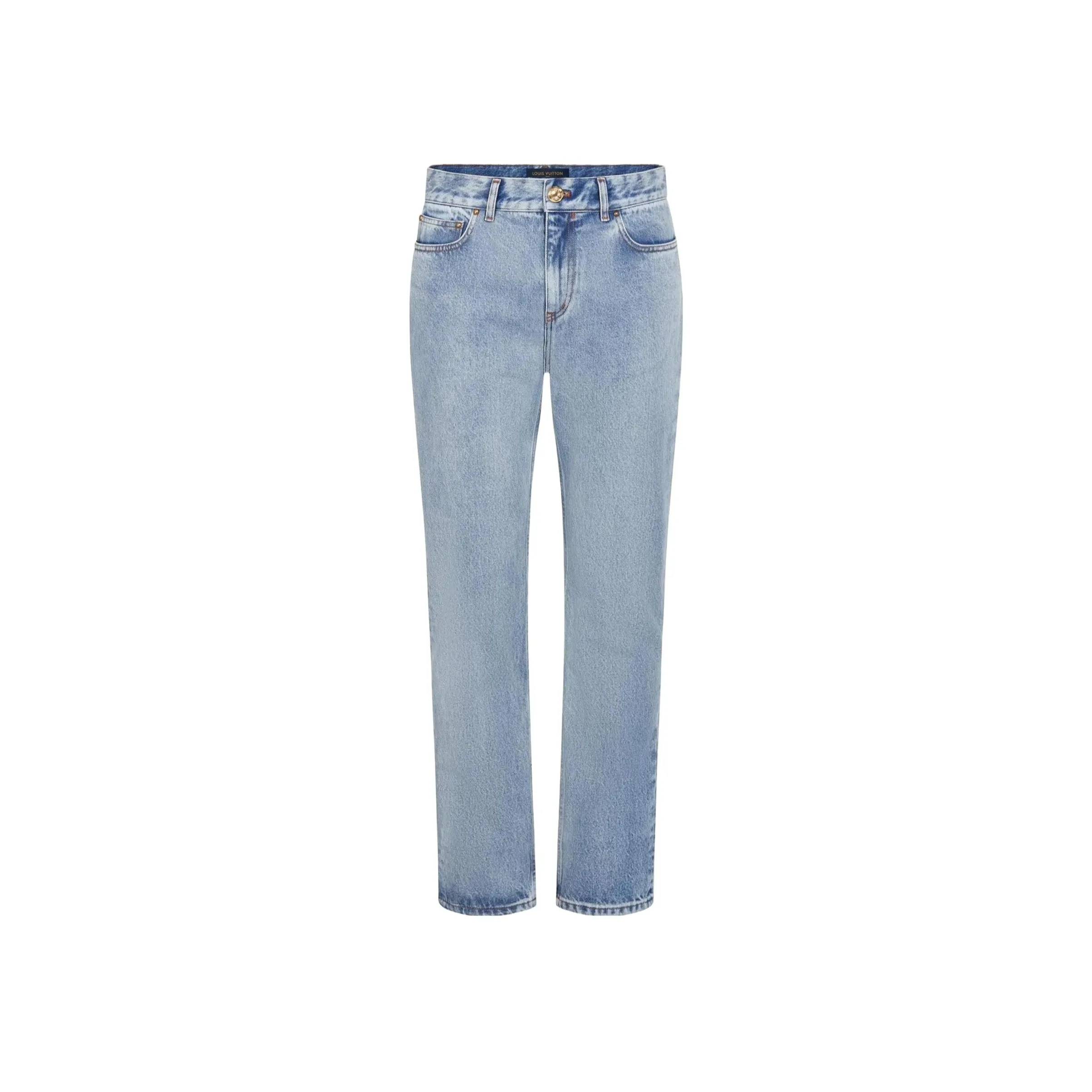 LOUIS VUITTON Washed Slim Jeans