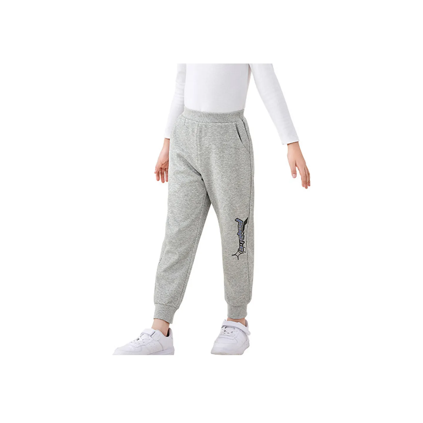 Red Bean Повседневные брюки для детей средний цвет вересковый серый