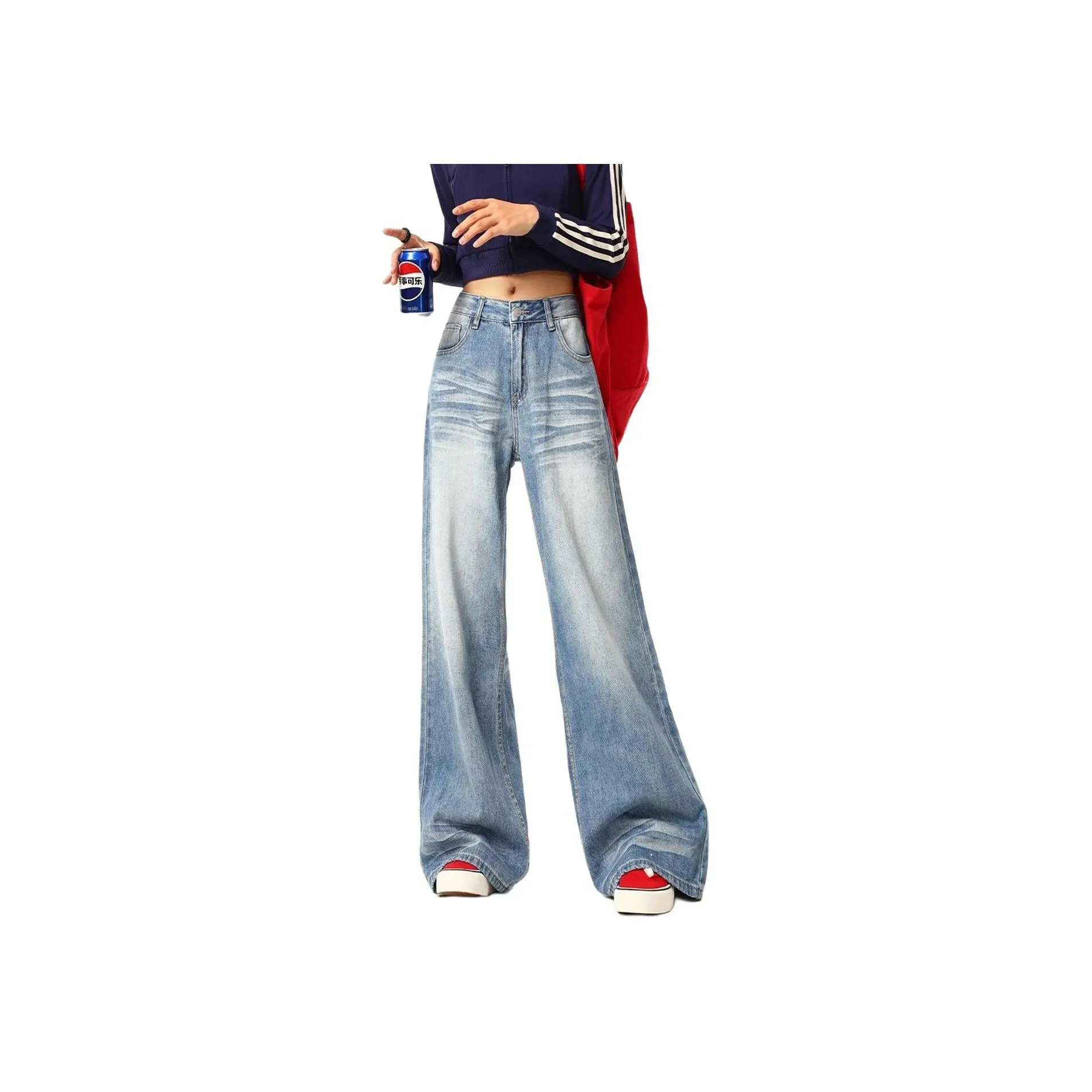 HELEH Jeans Women's Light Blue