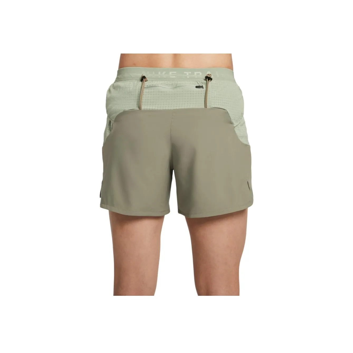 Nike Dri FIT ADV Trail Second Sunrise Casual Shorts Men's Light Green Gray/Horizon Green/Desert Khaki/Black
