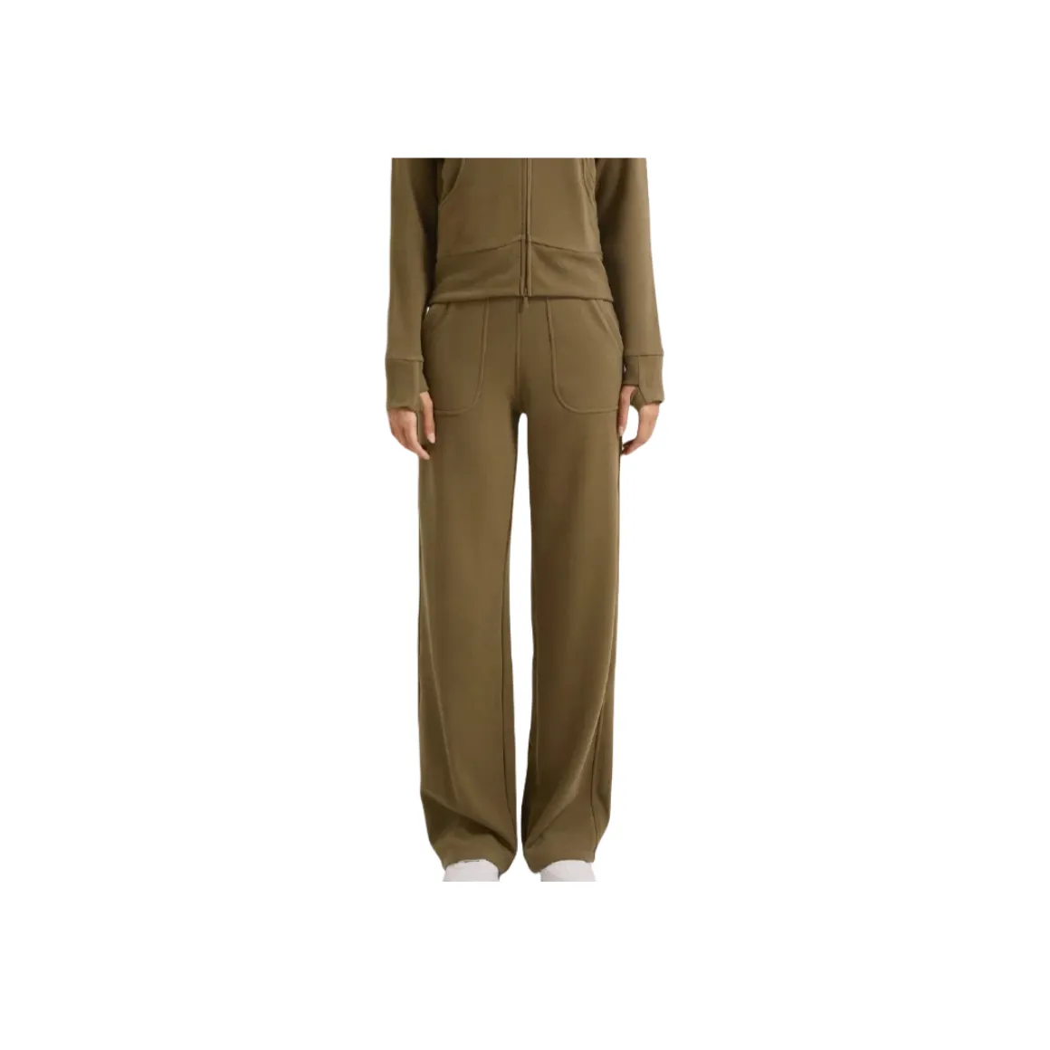 LUX ET VITA Casual Pants Unisex Coffee