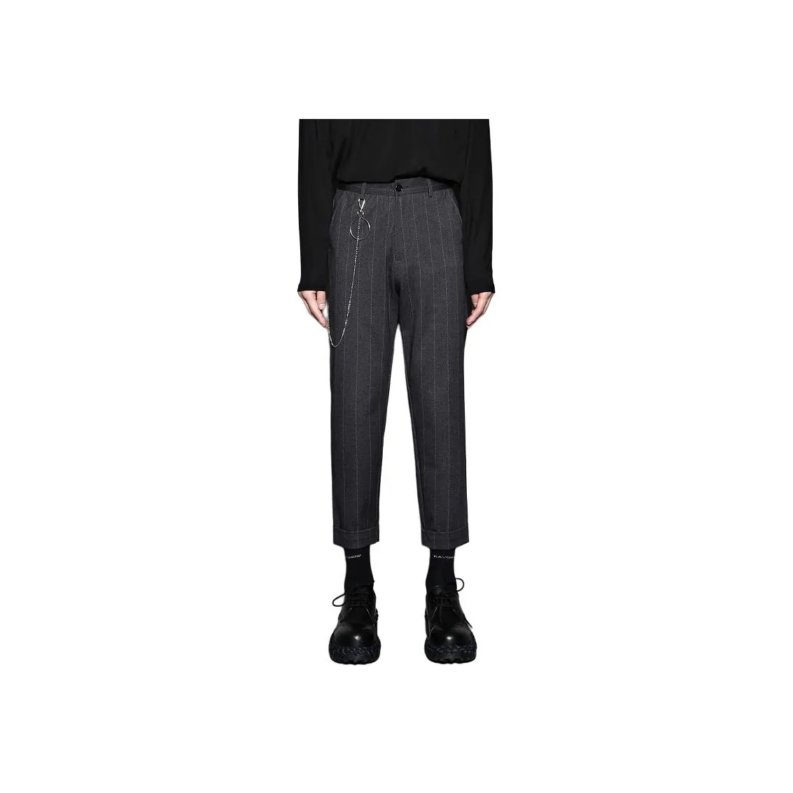RAYSHOW Suit Trouser Men's Gray