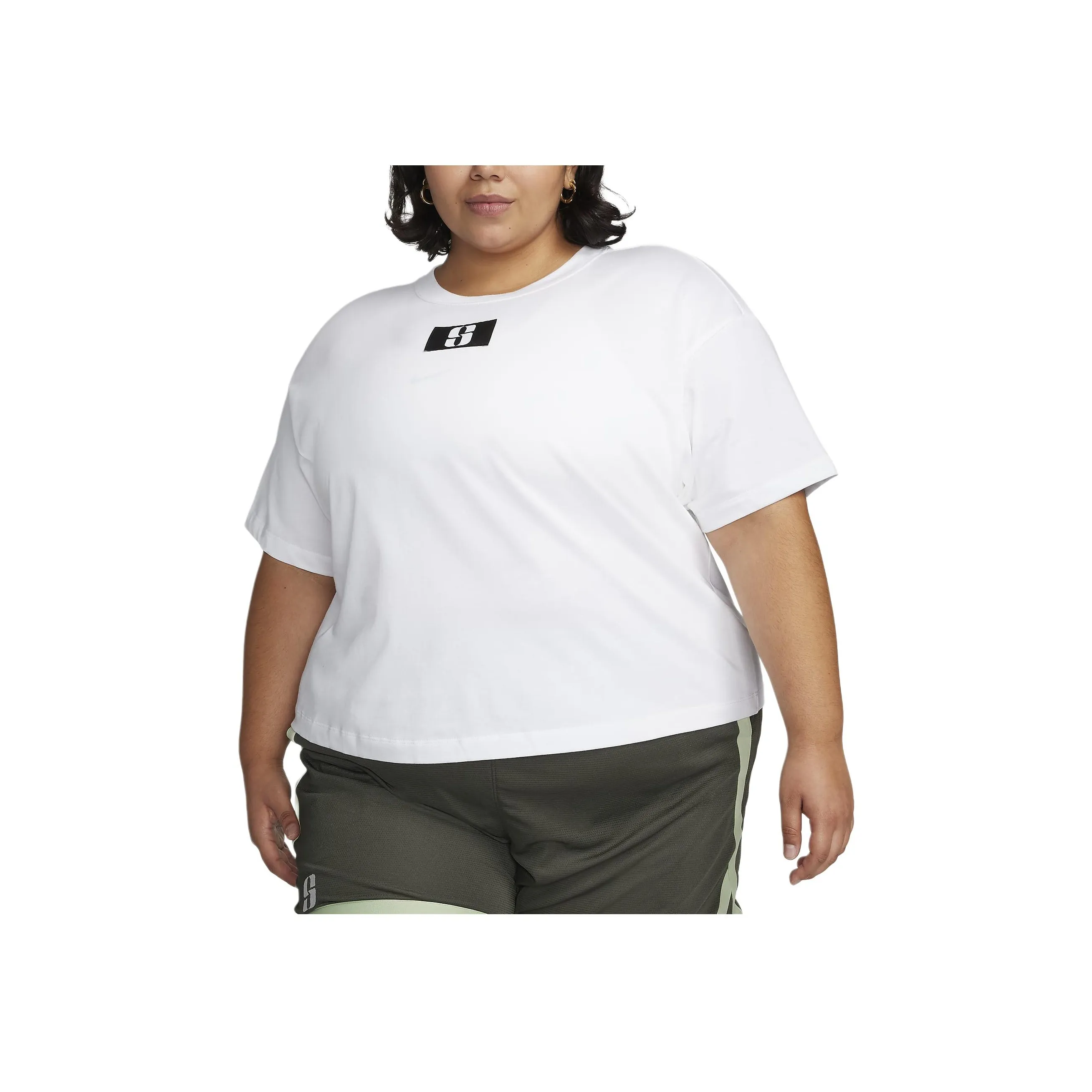 Nike Sabrina Women's Boxy Basketball Tee Plus Size