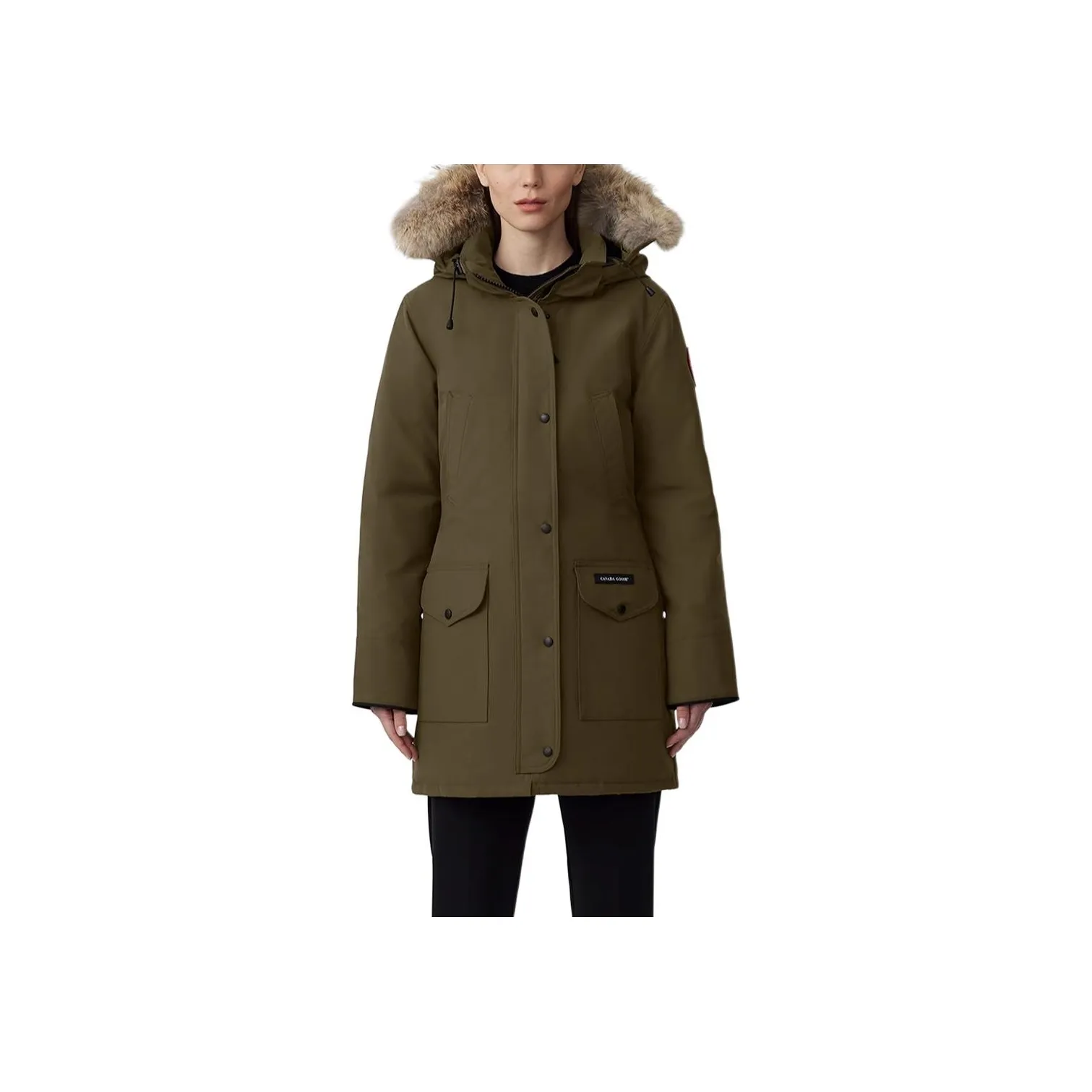 Canada Goose Down Jacket Winter Women's Army Green
