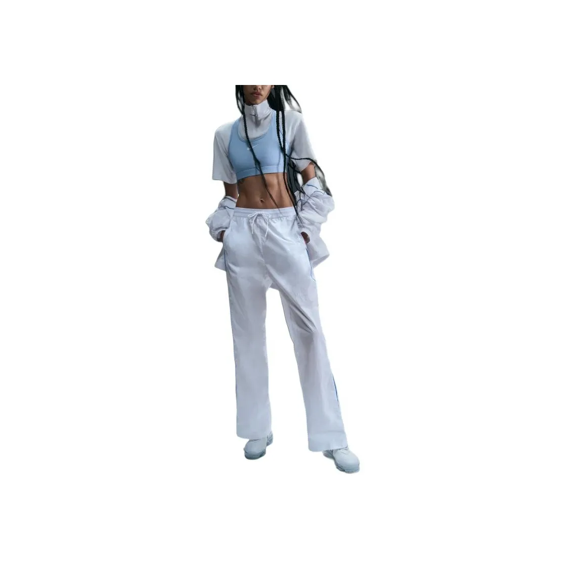 Nike Windrunner Women's High Waisted Woven Open Hem Pants