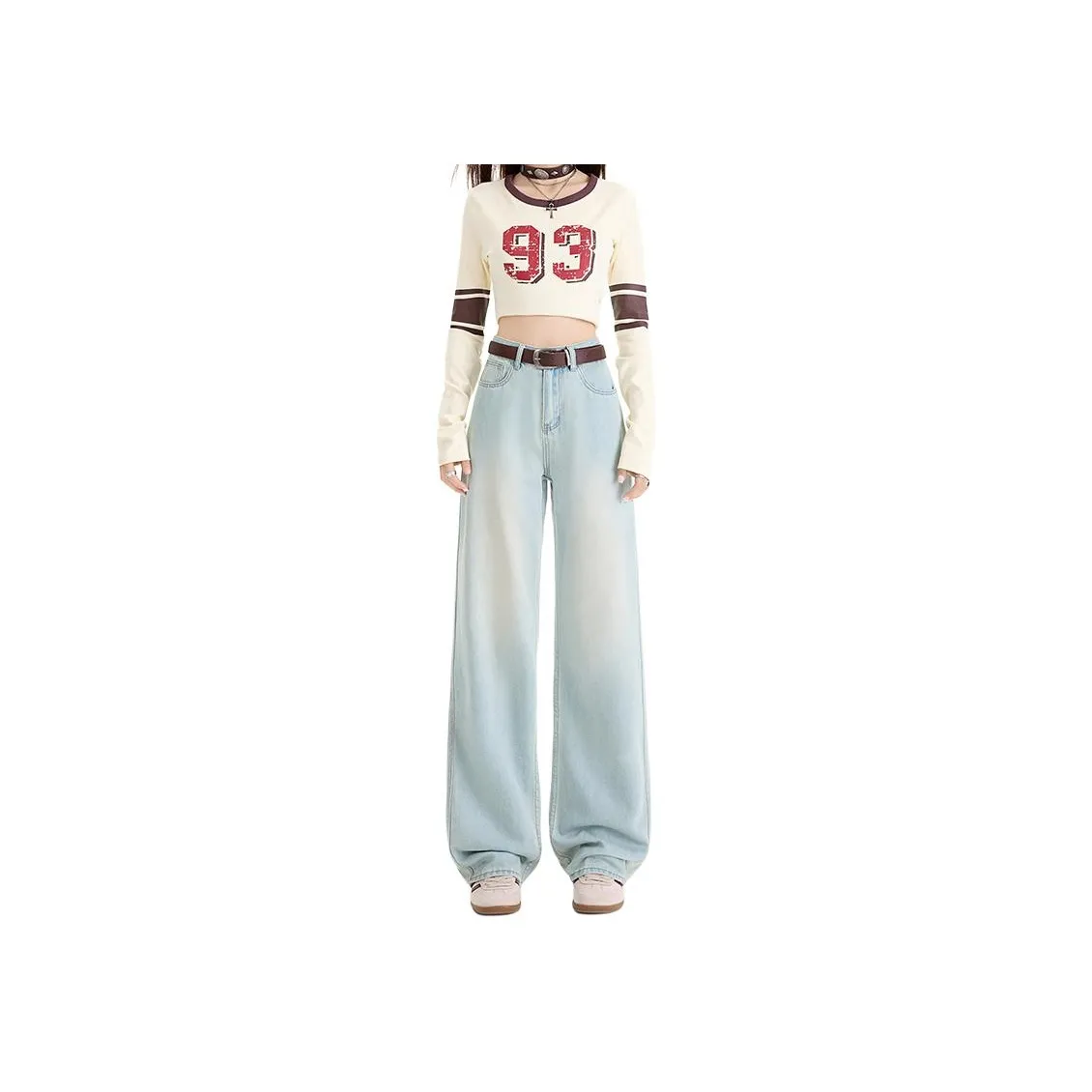 Kazakhstan Jeans Women's Mint Green
