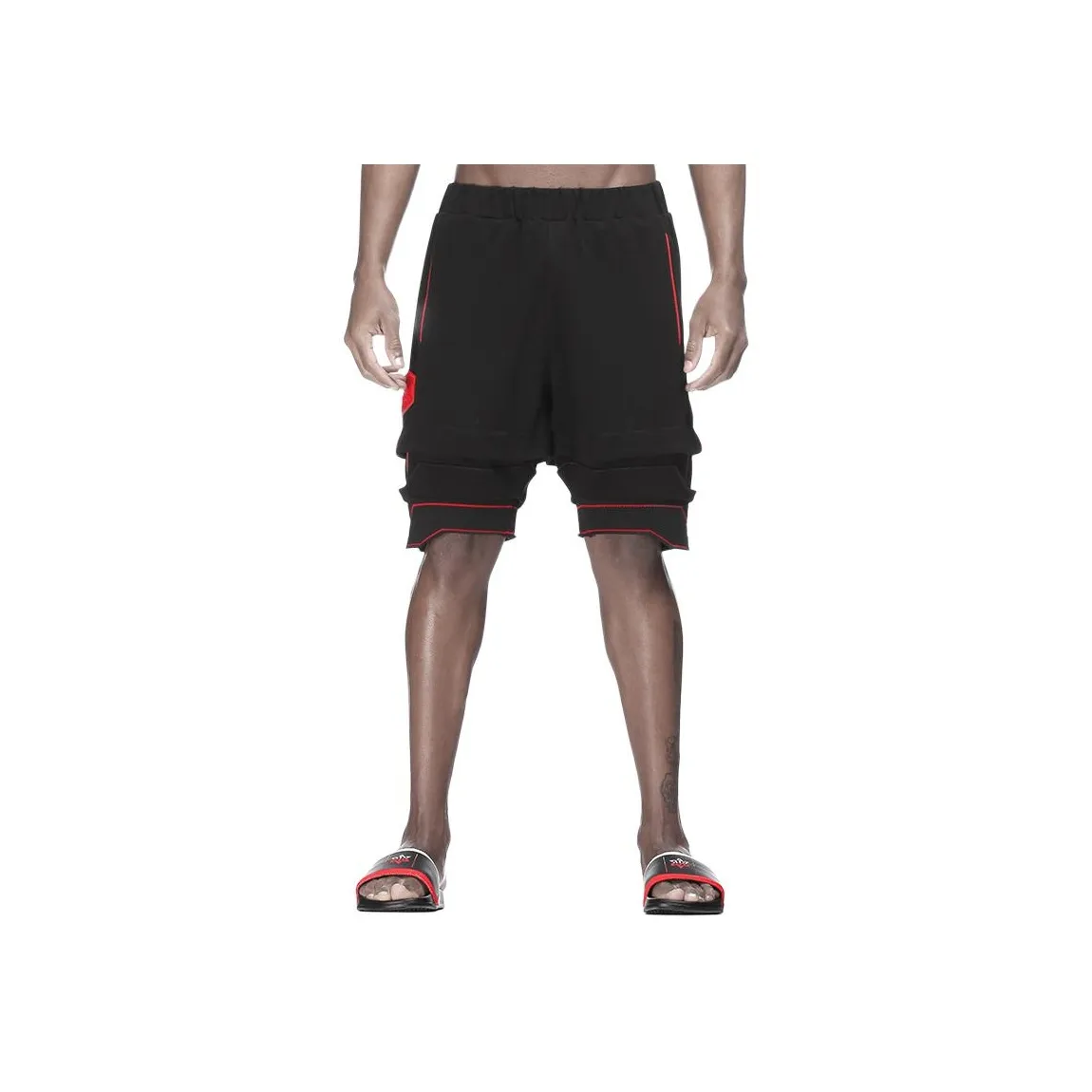 NORVINCY Городской Techwear Эластичные манжеты Спортивные шорты Унисекс