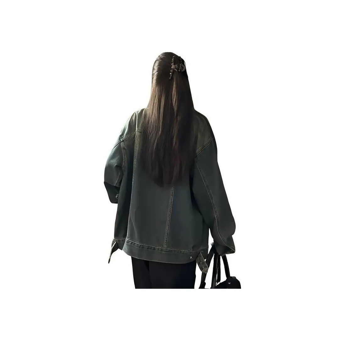 XIAOJUCHUANLI Denim Jacket Unisex