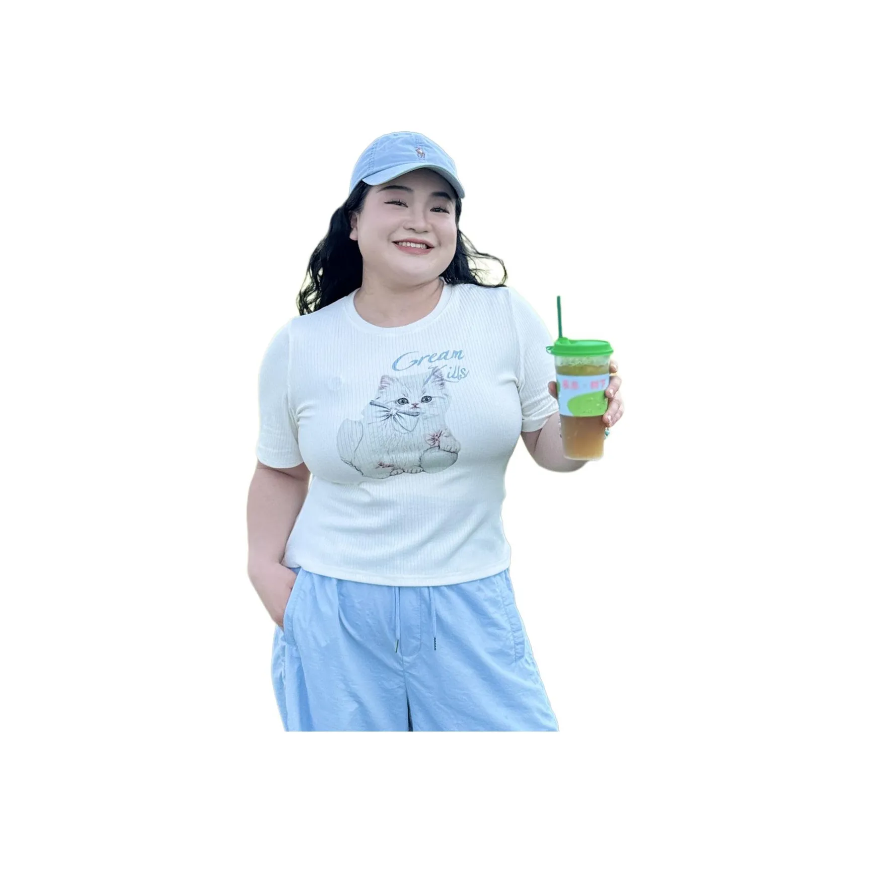 Благословение Напиток и Прощание Рукав флаттер T Рубашка Женская