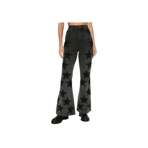 NASTY GAL Черные Женские Джинсы