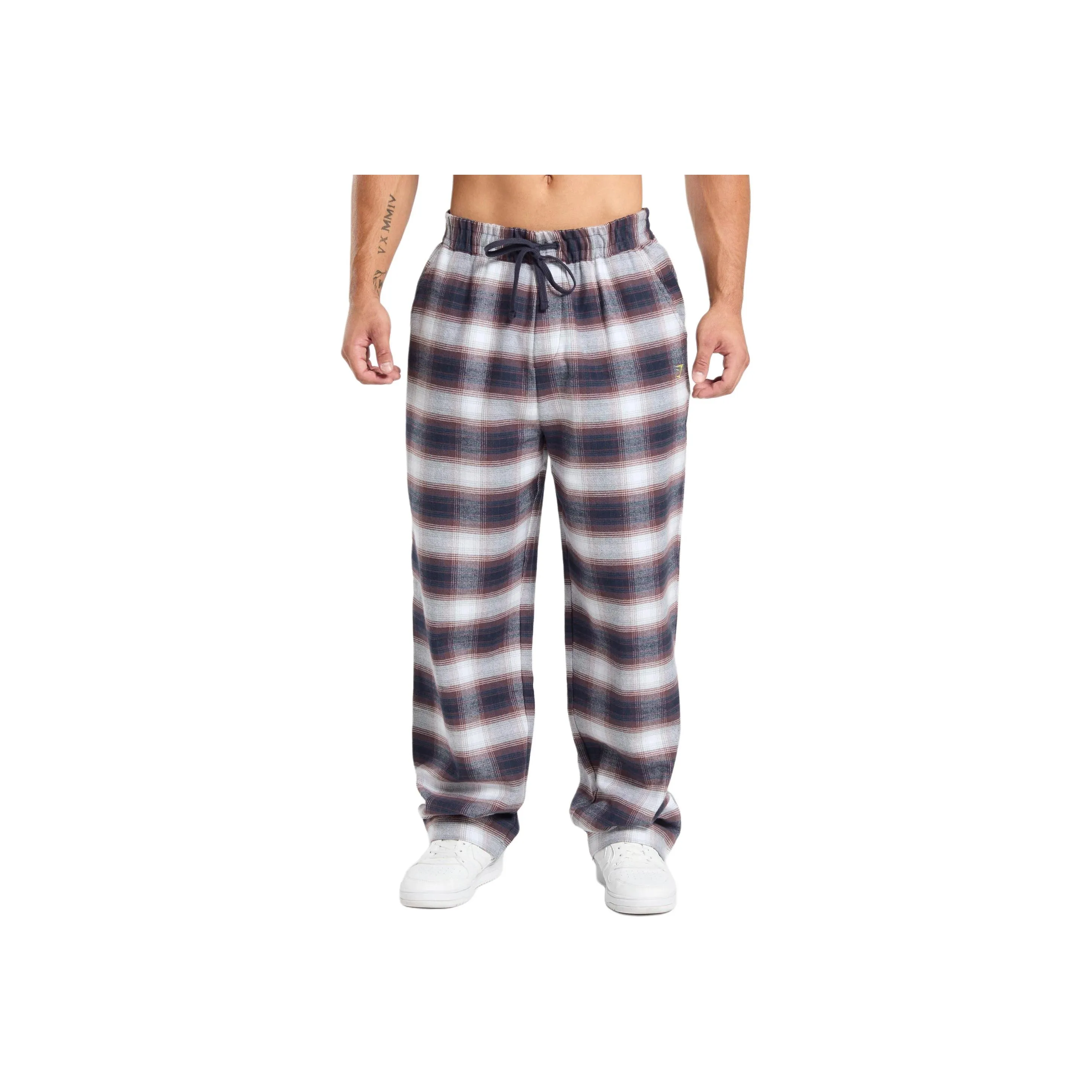 GYMSHARK Фланелевые Повседневные Брюки Мужские