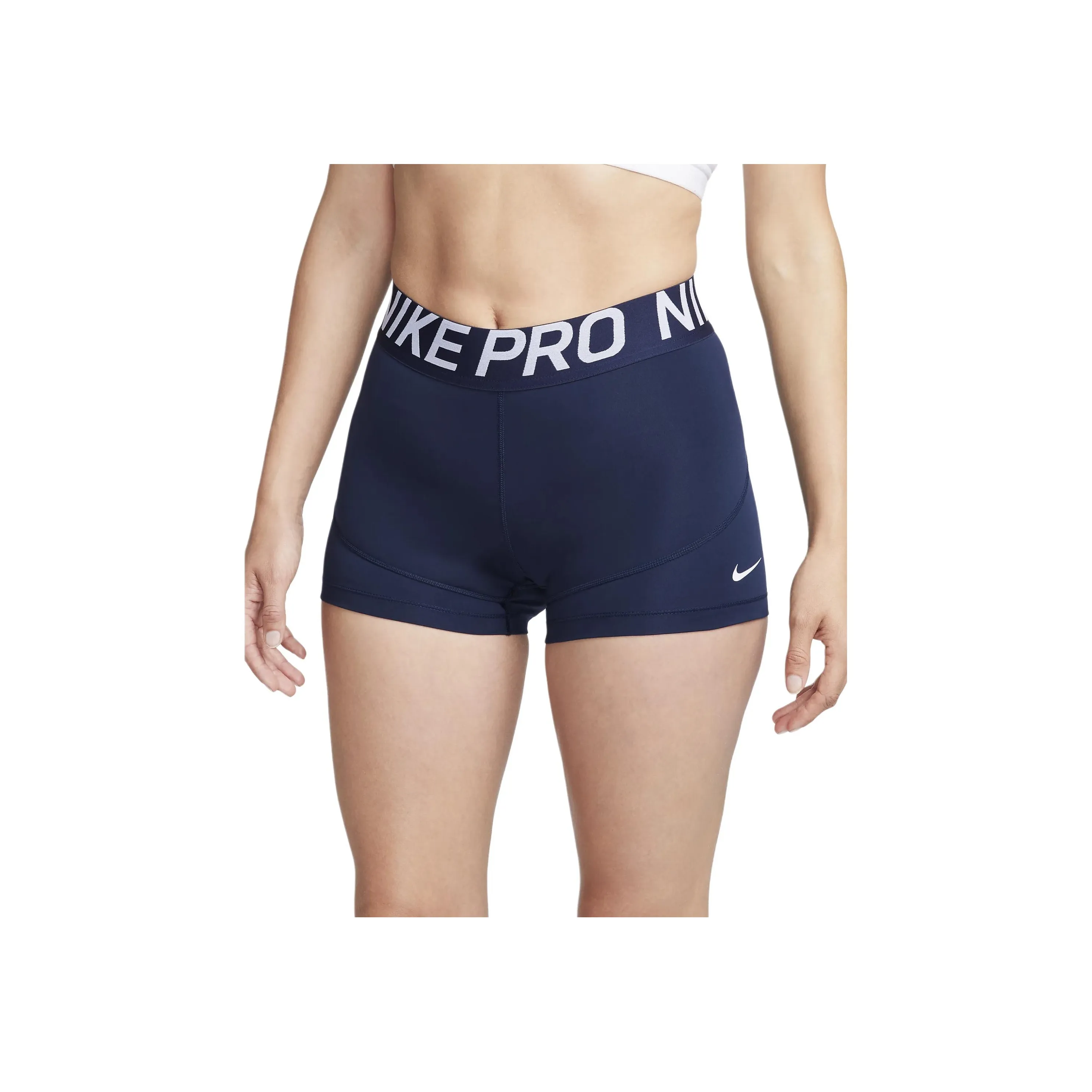 Nike Pro Sports Shorts Women's Obsidian Color/White