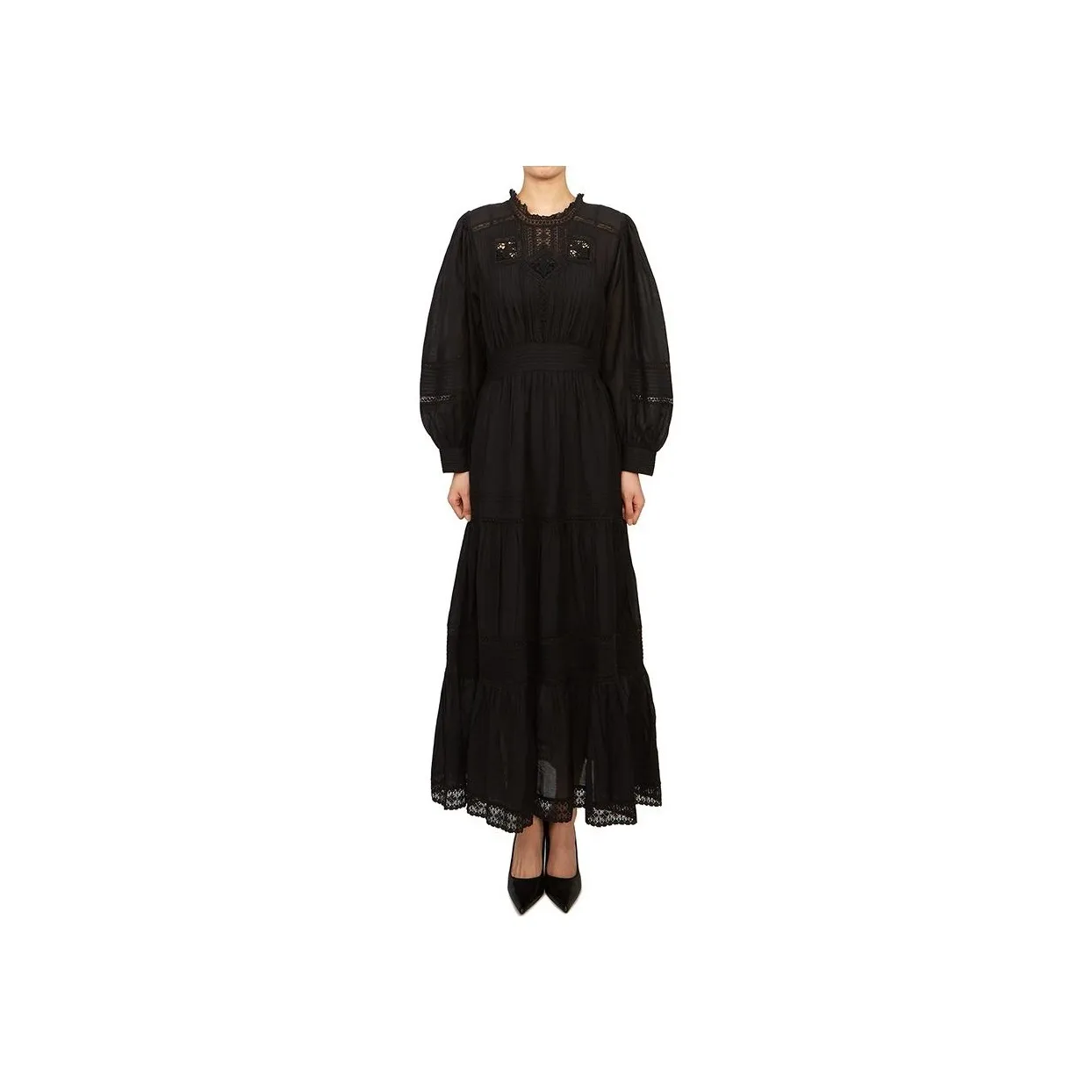 Vanessa Bruno Long Sleeved Dress Women's Black