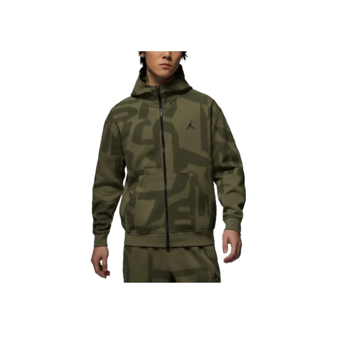 JORDAN Sport Hoop Fleece Men's Dri-FIT Full-Zip Hoodie