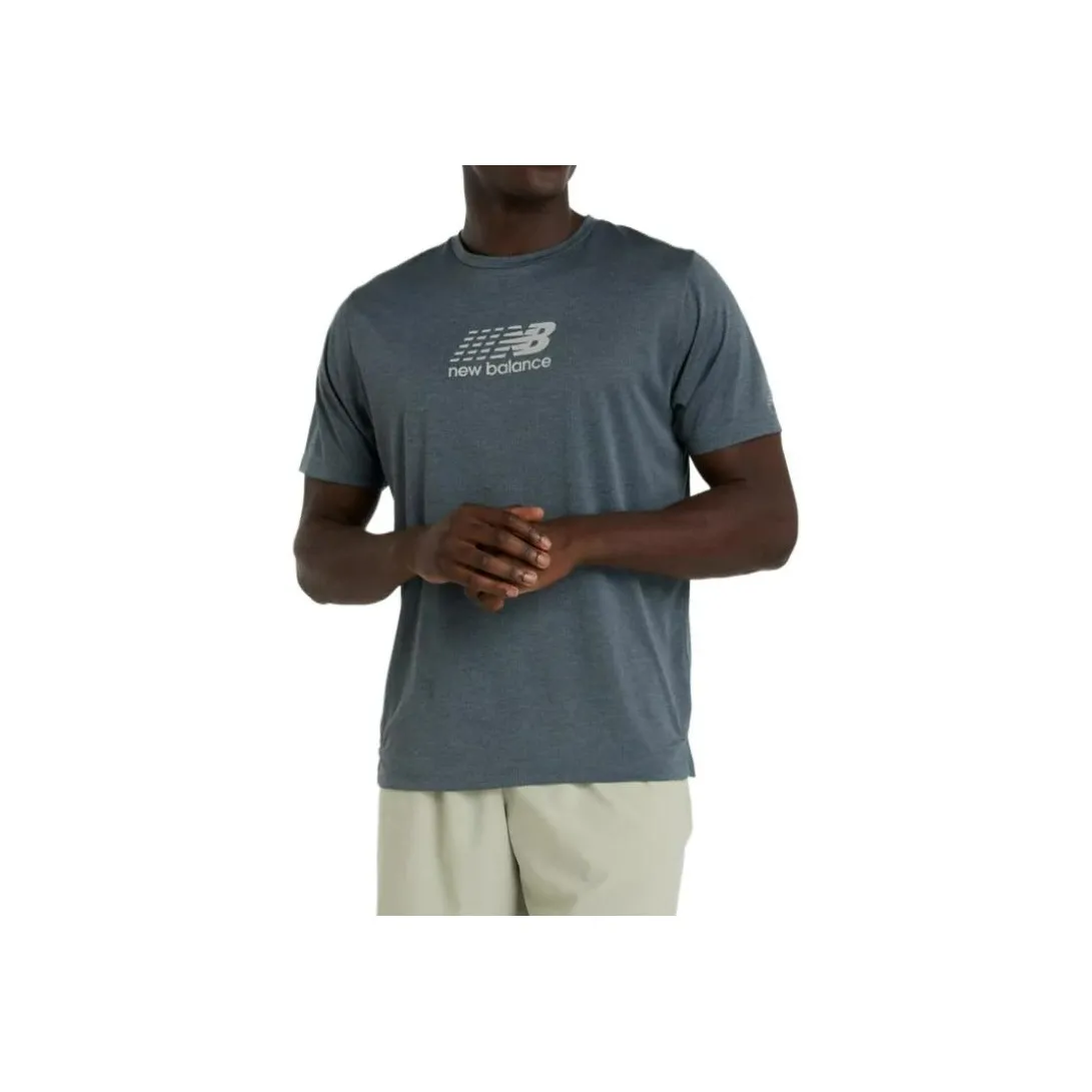 New Balance NB AthleticsGraphic Collection T Shirt Men's Asphalt Gray