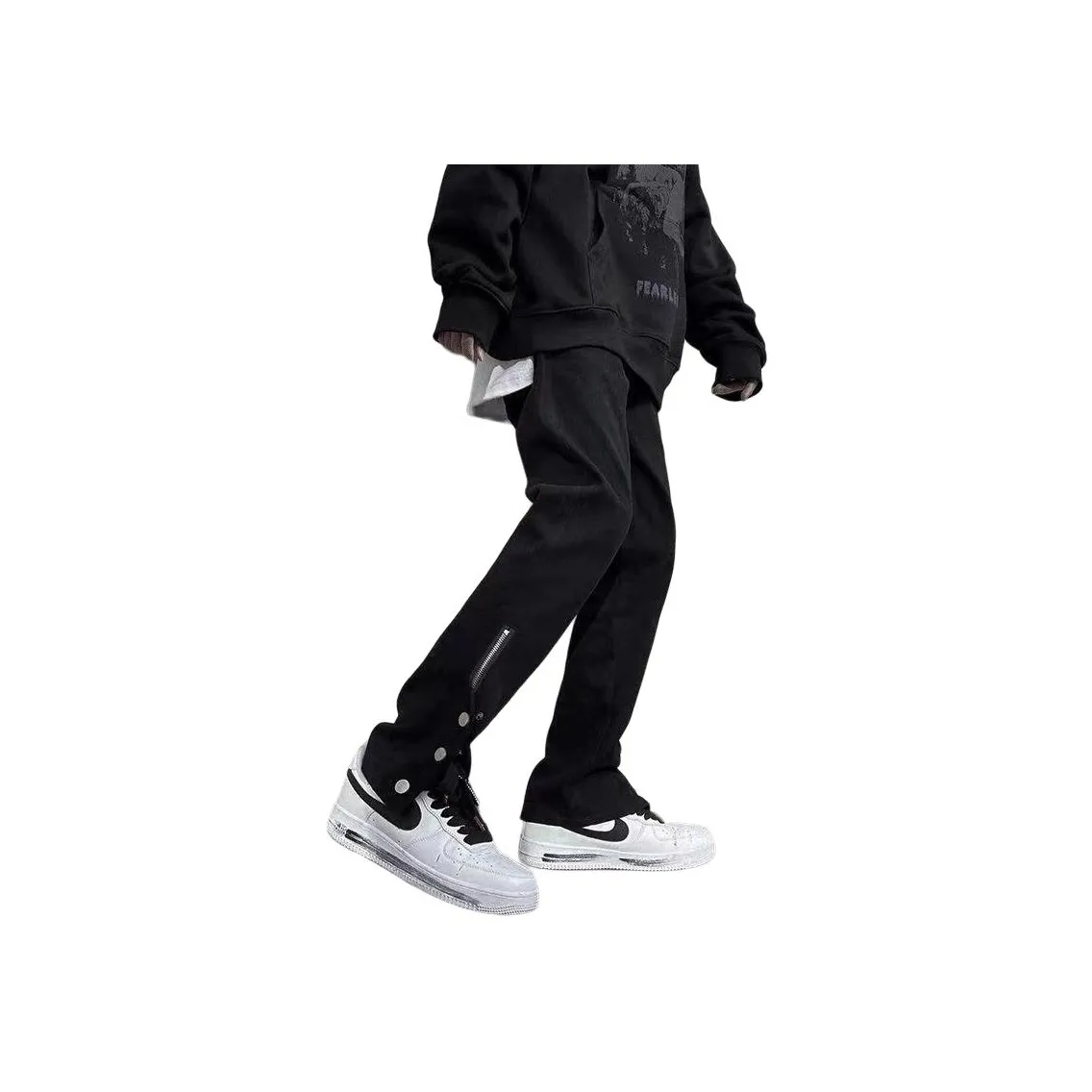DOUBLE STAR 88 Jeans Unisex Thick Earth Black