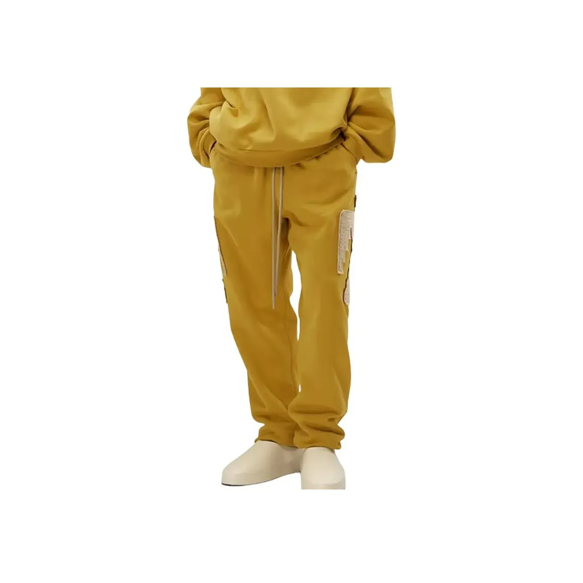 Fear Of God Essentials Knitted Sweatpants Men's Imperial Yellow
