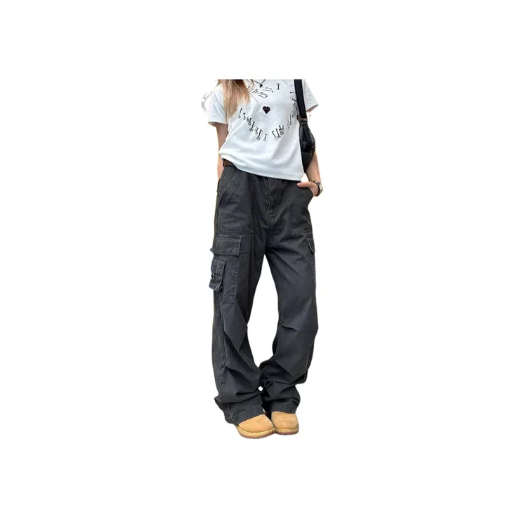 Glamorous Simple Cotton Casual Pants