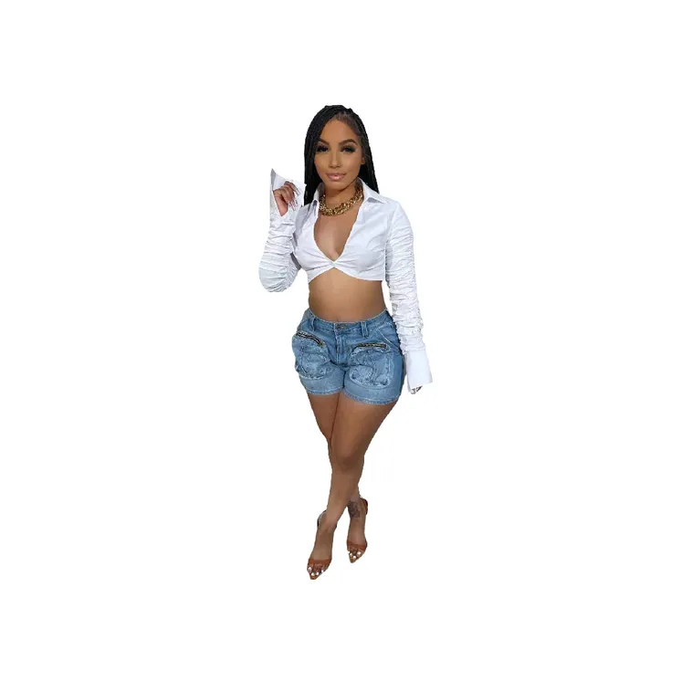 Funky Sexy Denim Shorts Women