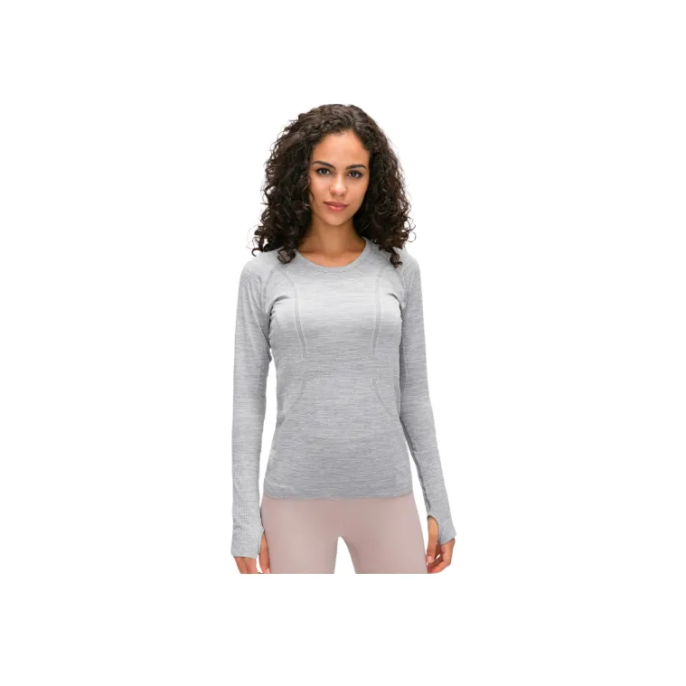 Simple Breathable Cotton Blended Fabric Fitness Clothingv Women