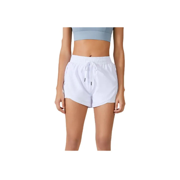 Casual Breathable Four Way Stretch Fabric Casual Shorts Women
