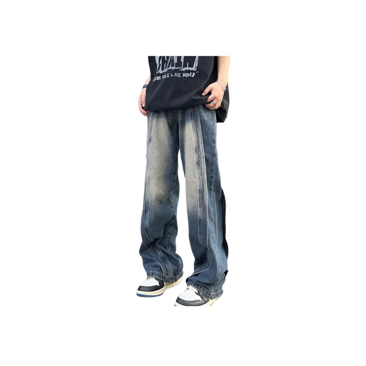 Trendy Casual Wide Leg Jeans for Men