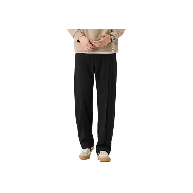Casual Loose Bamboo Fiber Suit Trousers