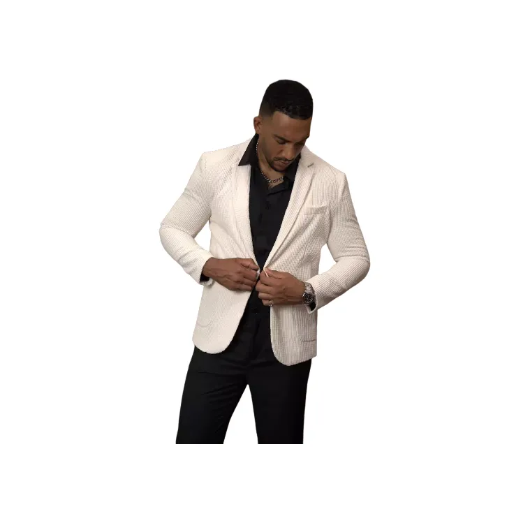 Fashionable Casual Cotton Business Suit