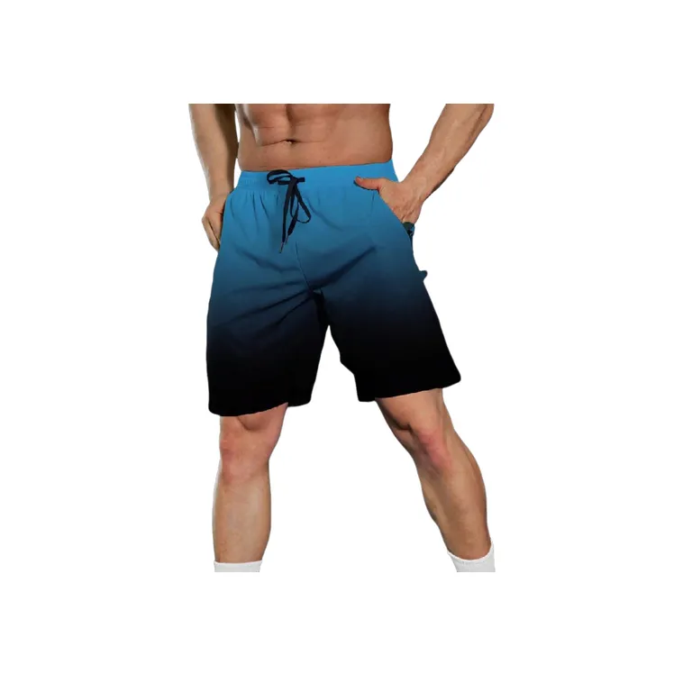 Casual Loose Blended Synthetic Fabrics Sports Shorts