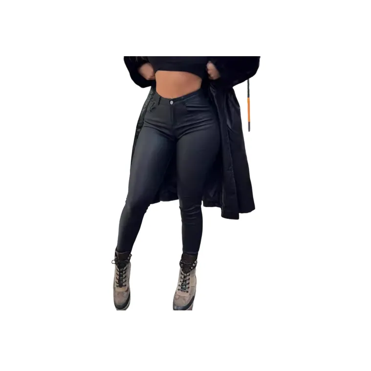 Fashion Casual Leather Pants