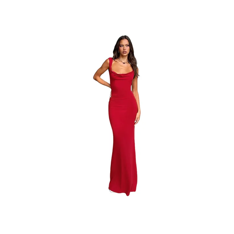 Fashion Sexy Polyester Dress Women